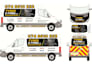 create premium vehicle wrap, van wrap and car graphics design